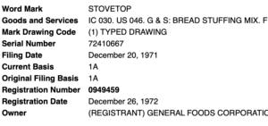Thanksgiving Trademarks Thanksgiving Trademarks