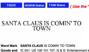 Christmas Trademarks Christmas Trademarks